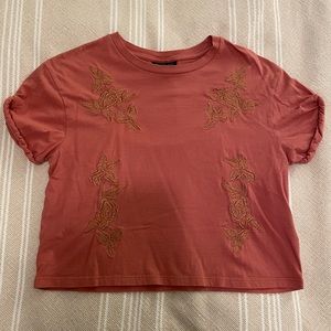 Topshop Pink Shirt Size 2